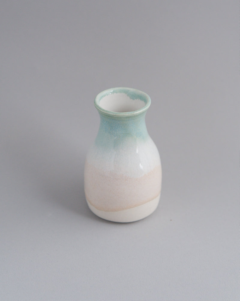 Home Decor- Small bud vase ocean wave