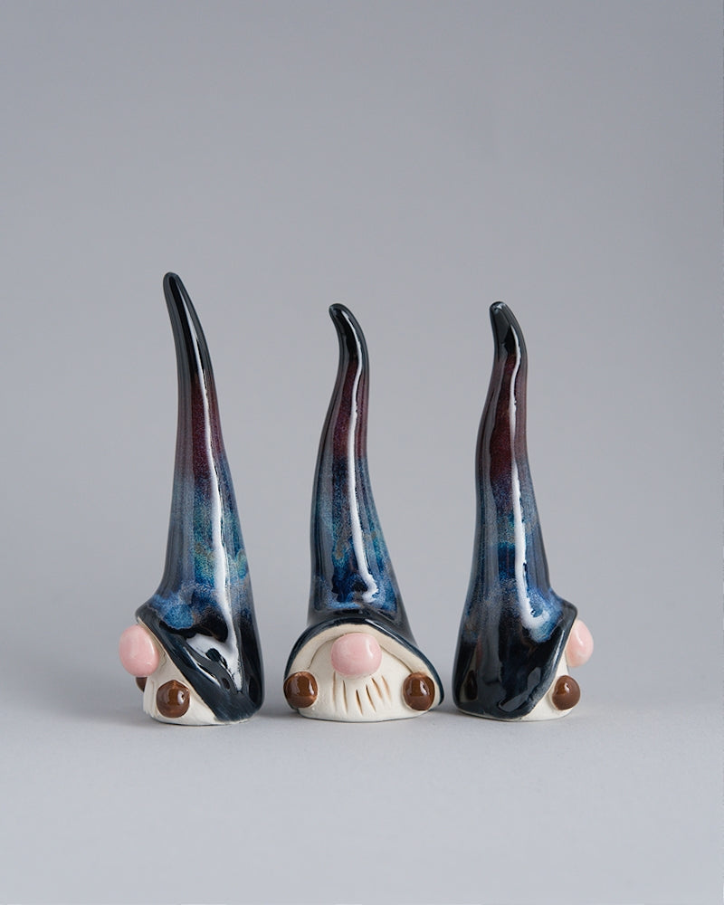 Ring Holder - Galaxy gnome (with wavy top)