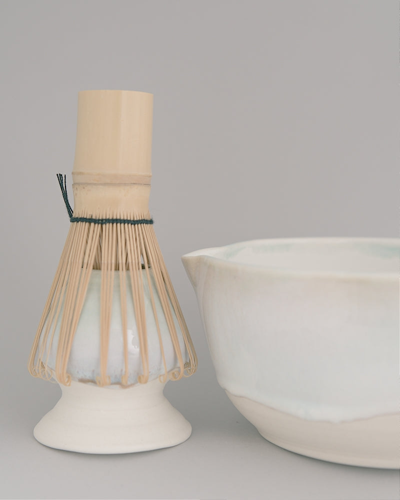 Matcha set - Blue light wave