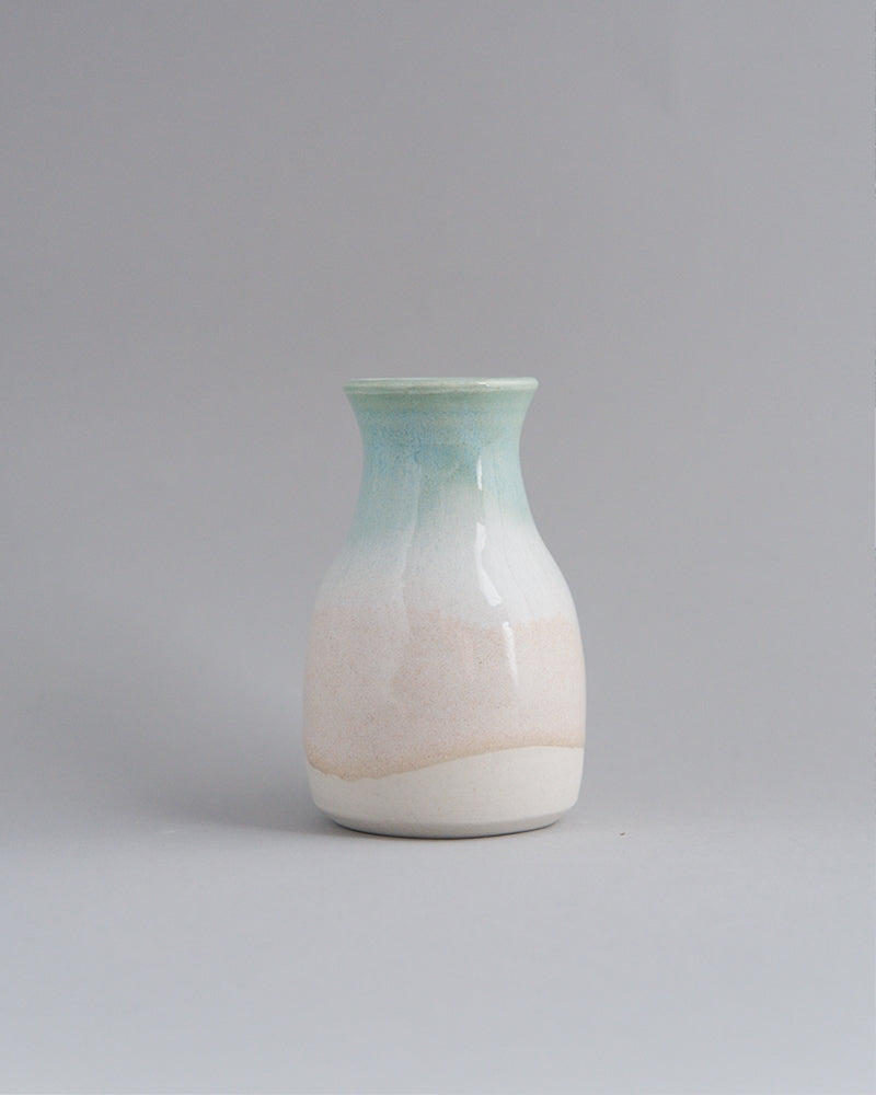 Home Decor- Small bud vase ocean wave
