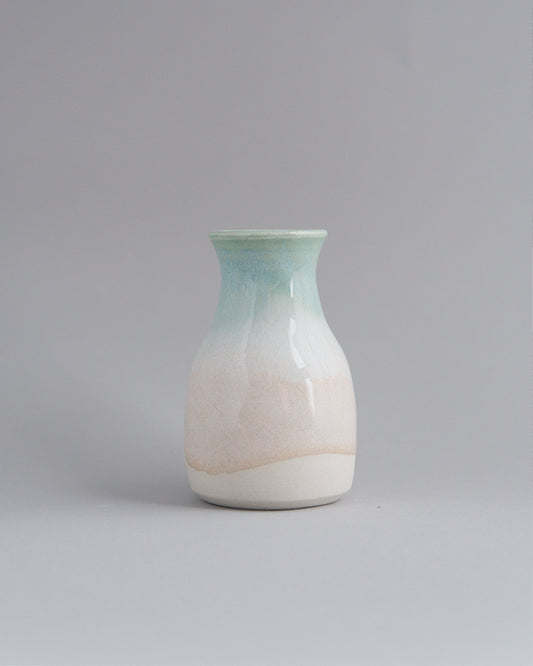 Home Decor- Small bud vase ocean wave