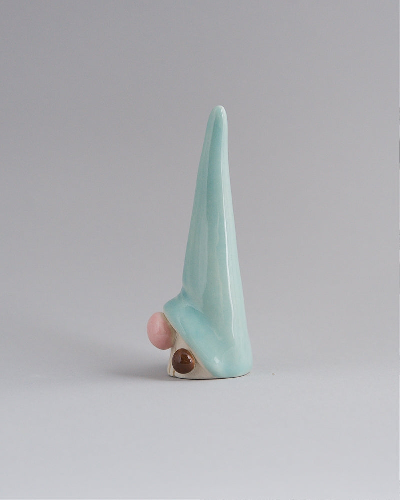 Ring Holder - Gnome Teal hat