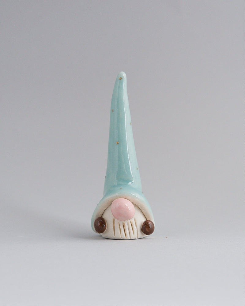Ring Holder - Wizard teal gnome