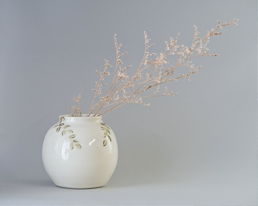 Home Decor - Hand painted vase