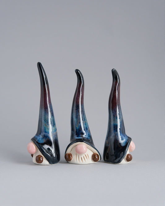 Ring Holder - Galaxy gnome (with wavy top)