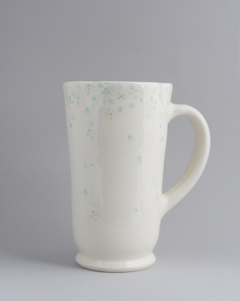 Primavera - Teal/ blue small flowers