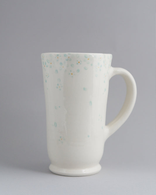 Primavera - Teal/ blue small flowers