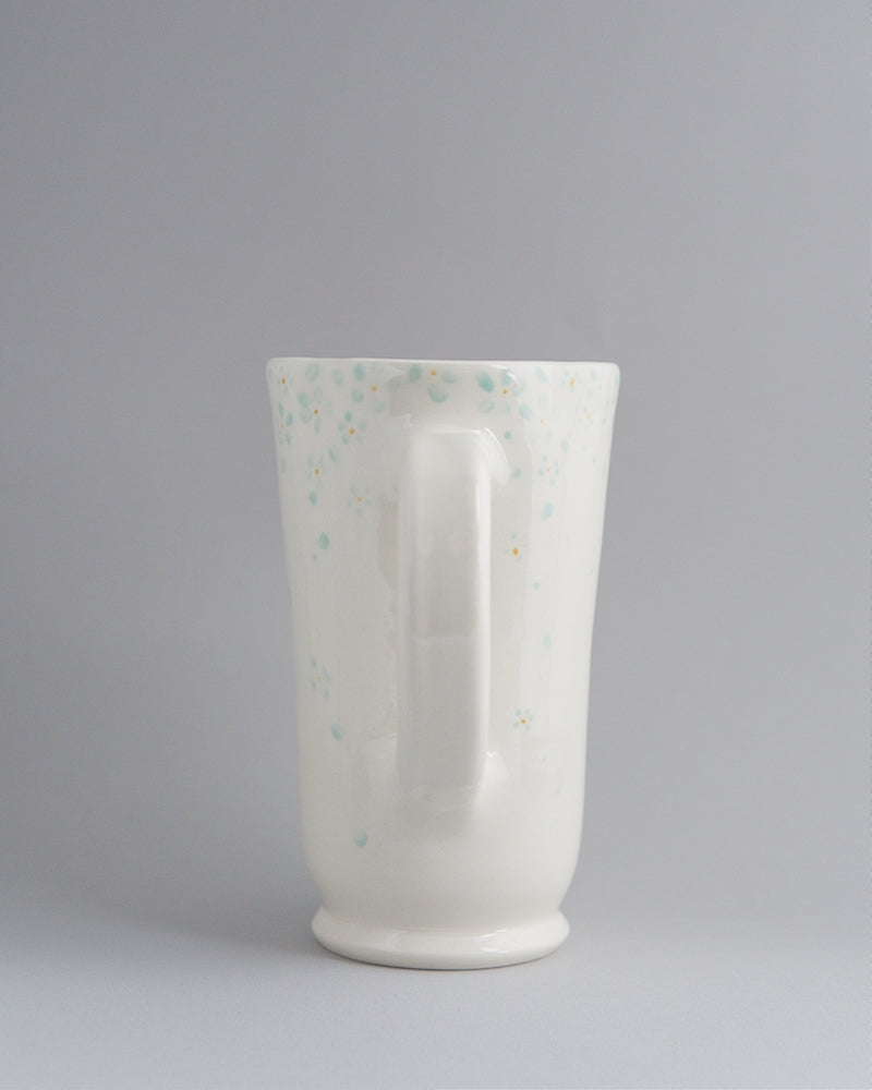 Primavera - Teal/ blue small flowers