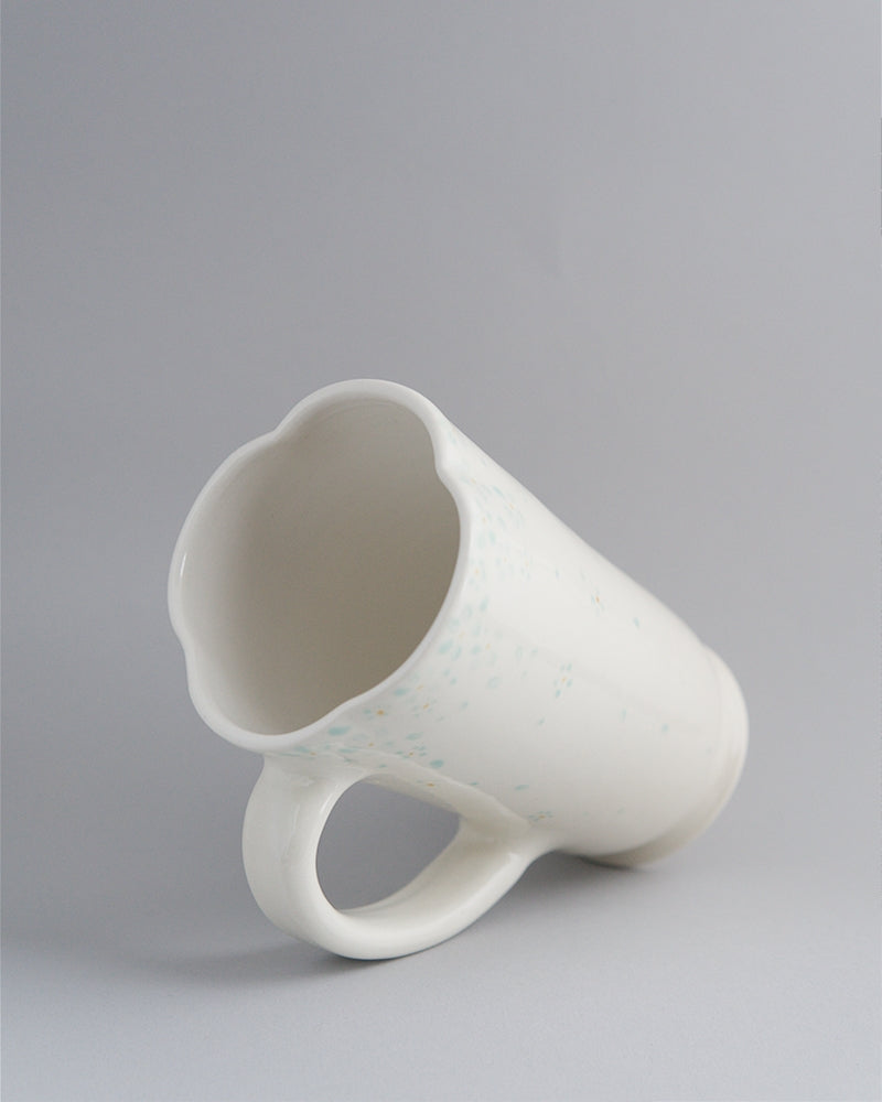 Primavera - Teal/ blue small flowers