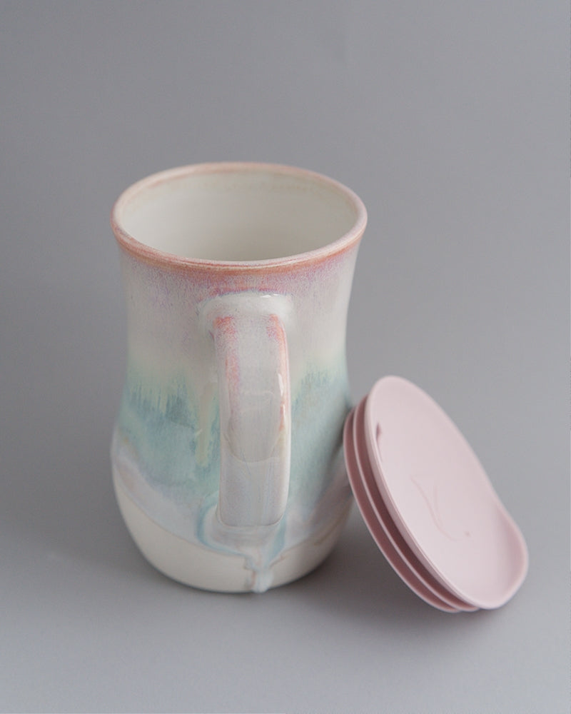 Sunset over the Ocean - Large mug