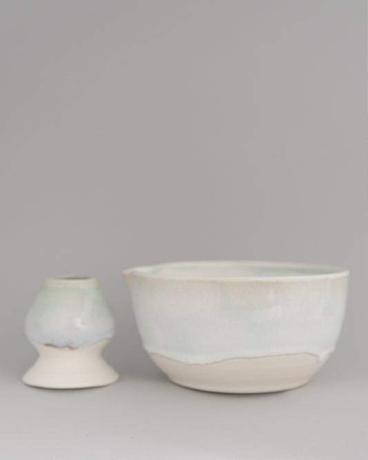 Matcha set - Blue light wave