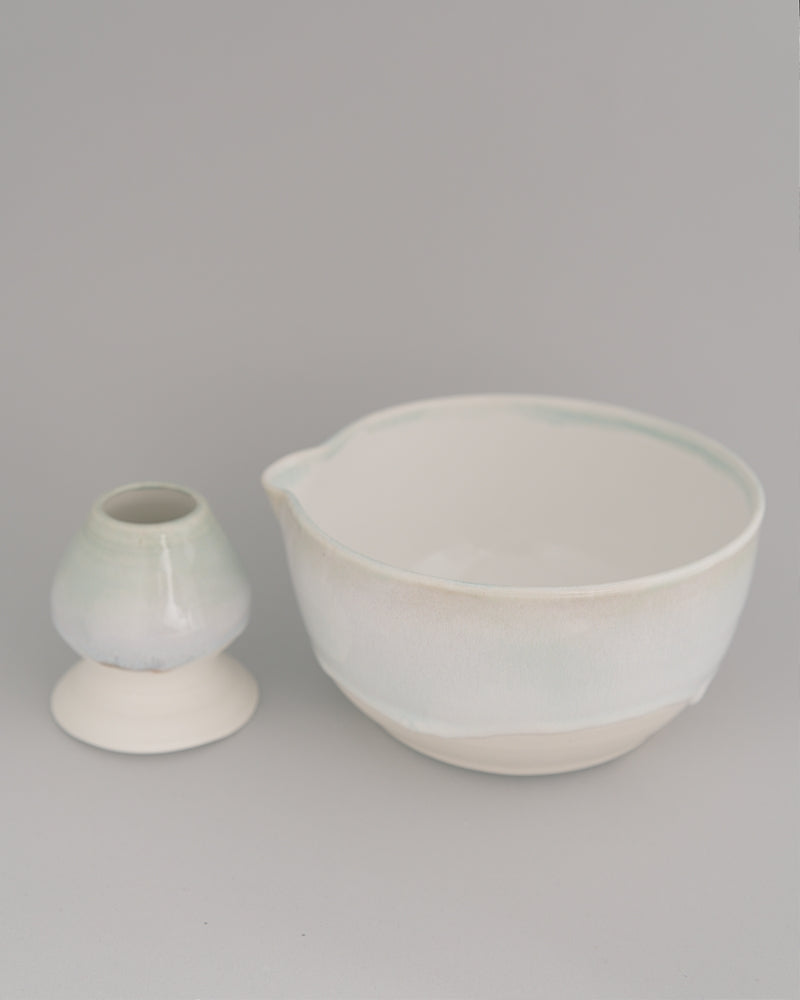 Matcha set - Blue light wave