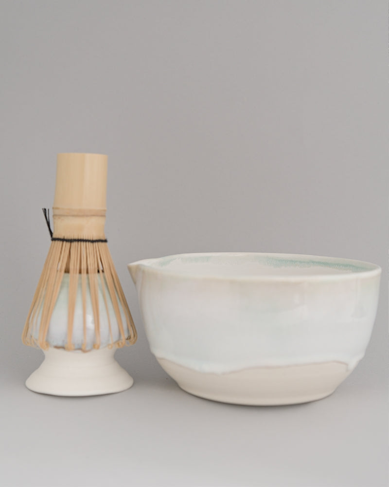 Matcha set - Blue light wave