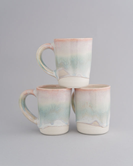Sunset over the Ocean- Espresso cups