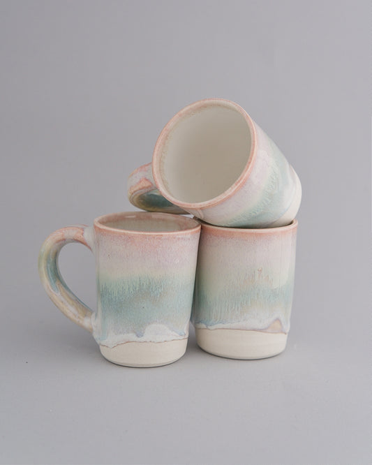 Sunset over the Ocean- Espresso cups